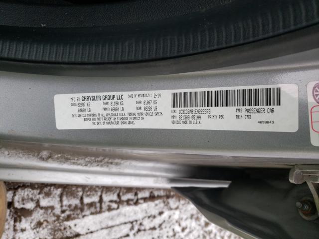 2014 DODGE AVENGER SE 1C3CDZAB1EN222373