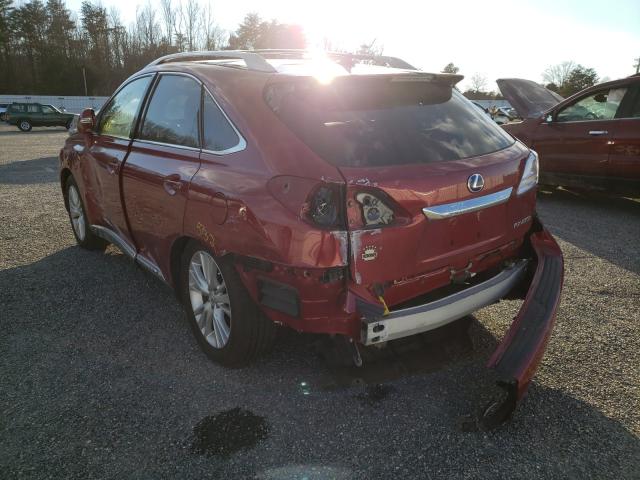 2012 LEXUS RX 450 JTJBC1BA2C2425169