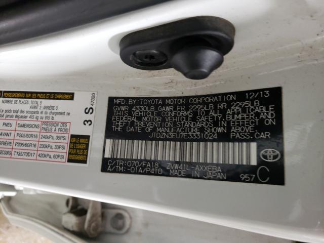 2014 TOYOTA PRIUS V JTDZN3EU7E3331024