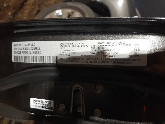 2020 RAM 2500 BIG H 3C6UR4JL1LG238583
