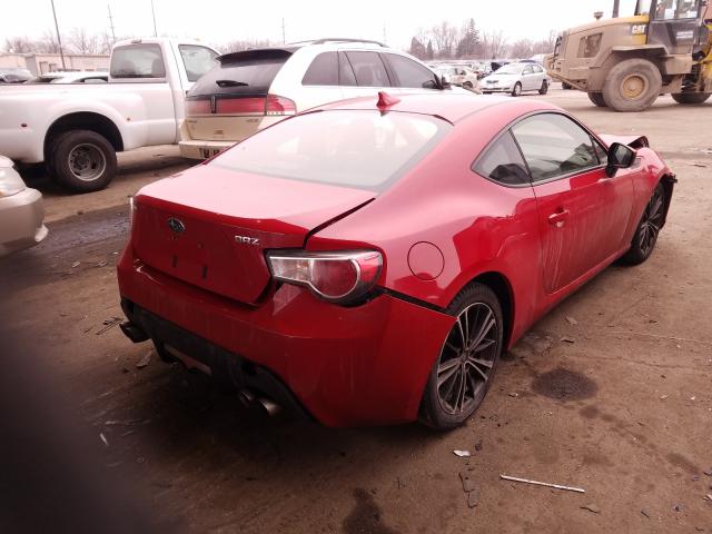2013 SUBARU BRZ 2.0 PR JF1ZCAB12D1608702