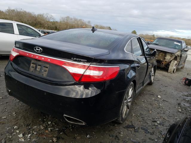 2014 HYUNDAI AZERA GLS KMHFH4JG9EA350200