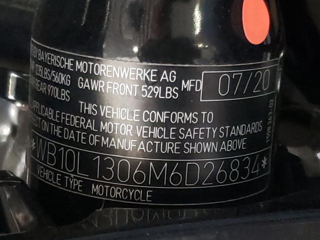2021 BMW R18 WB10L1306M6D26834