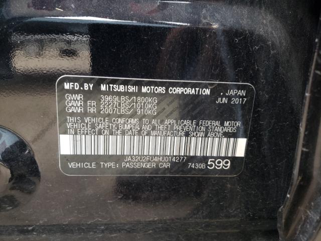 2017 MITSUBISHI LANCER ES JA32U2FU4HU014277
