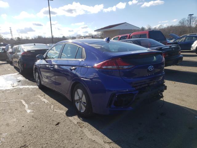 2019 HYUNDAI IONIQ BLUE KMHC65LC3KU176353