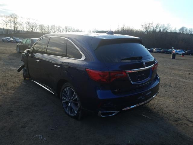 2017 ACURA MDX TECHNO 5J8YD4H5XHL008424