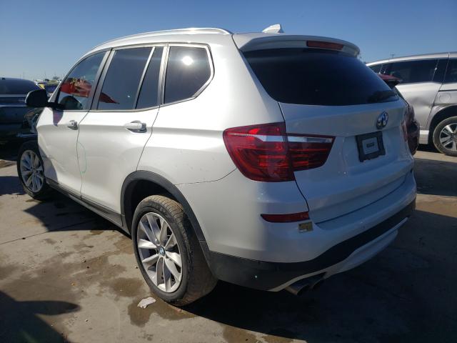 2017 BMW X3 SDRIVE2 5UXWZ7C55H0U47479
