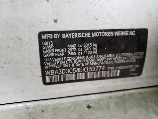 2014 BMW 328 D WBA3D3C54EK153774