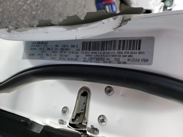 2019 RAM 1500 CLASS 1C6RR7TT6KS713222