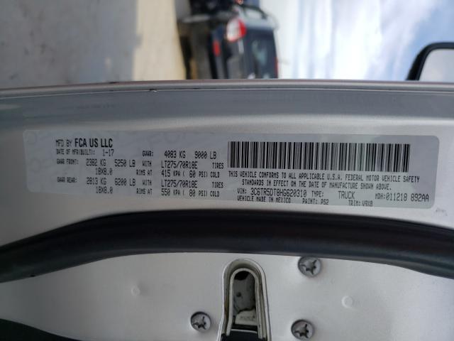 2017 RAM 2500 SLT 3C6TR5DT8HG620310
