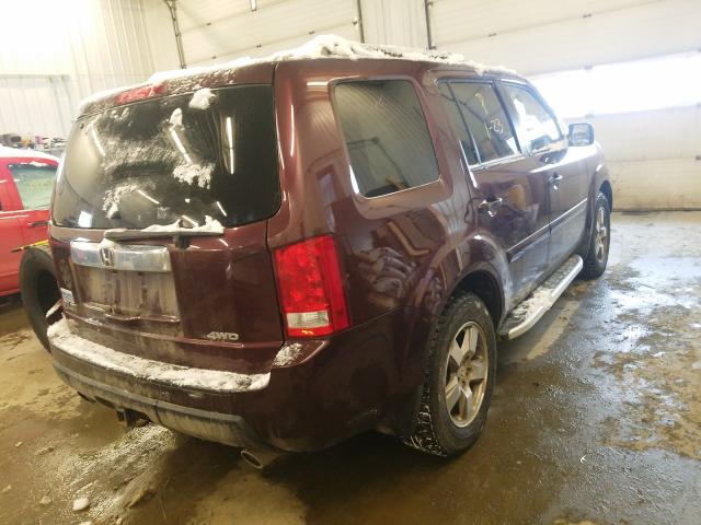 2011 HONDA PILOT EXL 5FNYF4H59BB056645