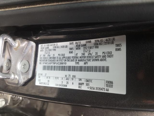 2015 FORD ESCAPE S - 1FMCU0F78FUC26810