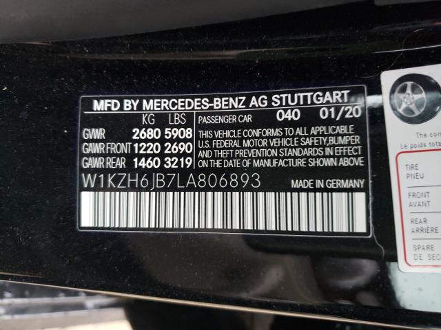 2020 MERCEDES-BENZ E 450 4MAT W1KZH6JB7LA806893