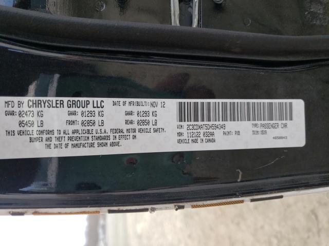2013 DODGE CHARGER PO 2C3CDXAT5DH594349
