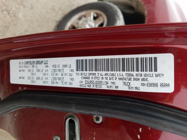 2013 RAM 2500 SLT 3C6UR5DL6DG551194