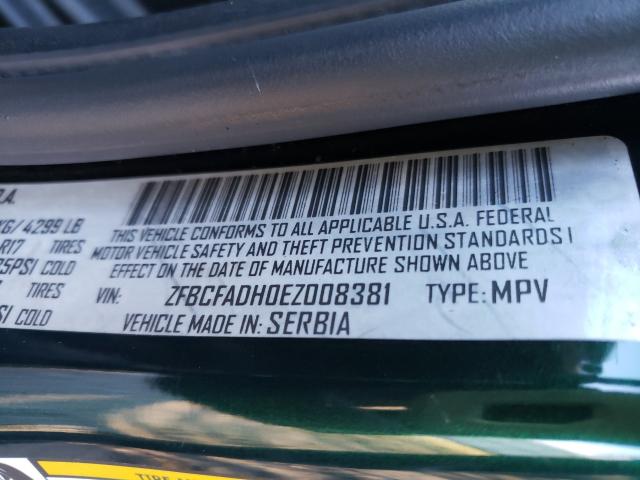 2014 FIAT 500L TREKK ZFBCFADH0EZ008381