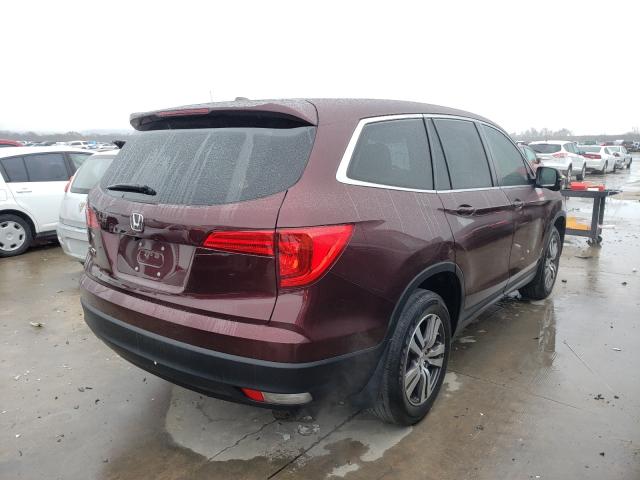 2016 HONDA PILOT EXL 5FNYF5H55GB054310