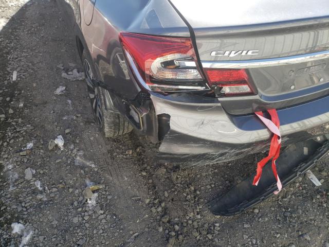2015 HONDA CIVIC EXL 19XFB2F98FE273290