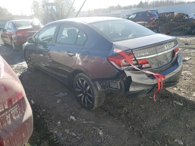 2015 HONDA CIVIC EXL 19XFB2F98FE273290