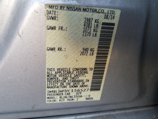 2015 NISSAN ALTIMA 3.5 1N4BL3AP3FC156527