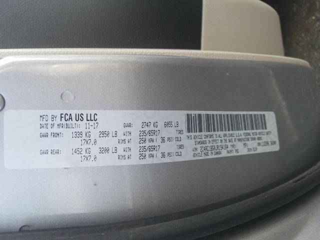 2018 CHRYSLER PACIFICA T - 2C4RC1BG0JR154164