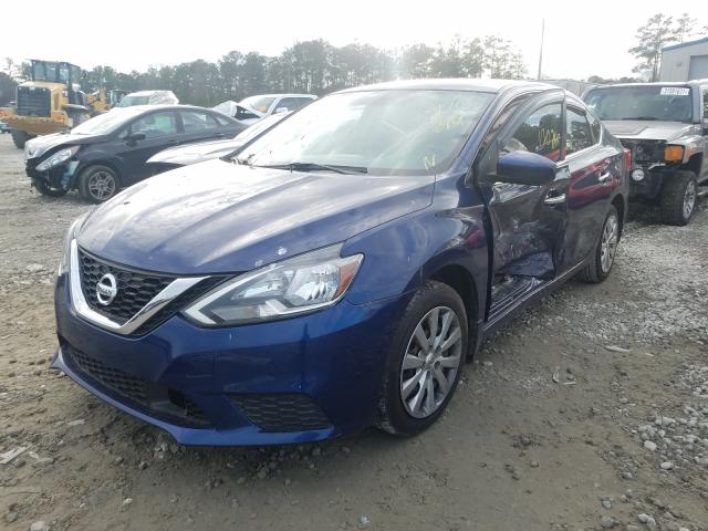 3N1AB7AP1HY322220 Nissan Sentra S 2017. Фото: 1