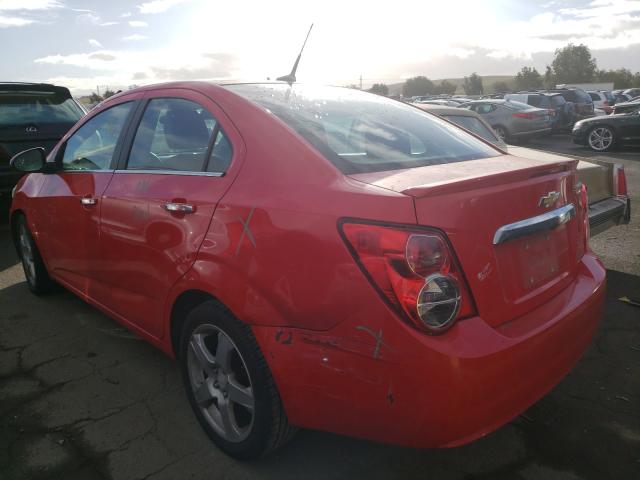 2014 CHEVROLET SONIC LTZ 1G1JE5SG2E4122641
