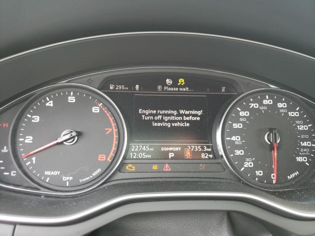2018 AUDI A5 PREMIUM WAUWNGF57JN017838