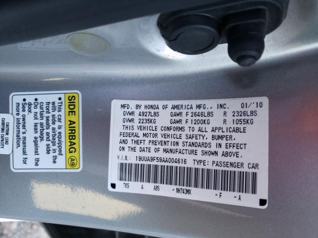 2010 ACURA TL 19UUA9F59AA004616
