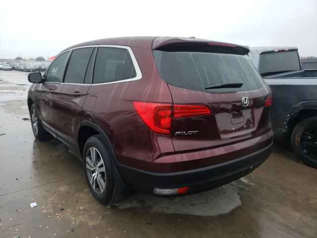 2016 HONDA PILOT EXL 5FNYF5H55GB054310