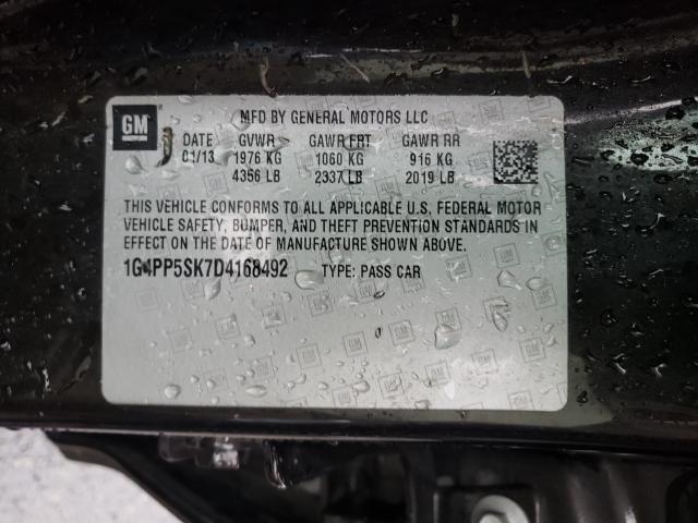 2013 BUICK VERANO 1G4PP5SK7D4168492