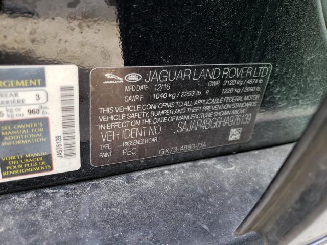 2017 JAGUAR XE SAJAR4BG6HA976139