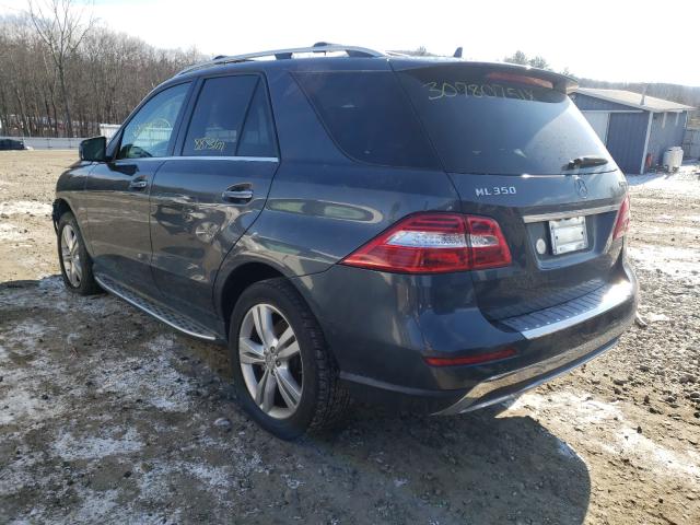 2012 MERCEDES-BENZ ML 350 BLU 4JGDA2EB8CA009723