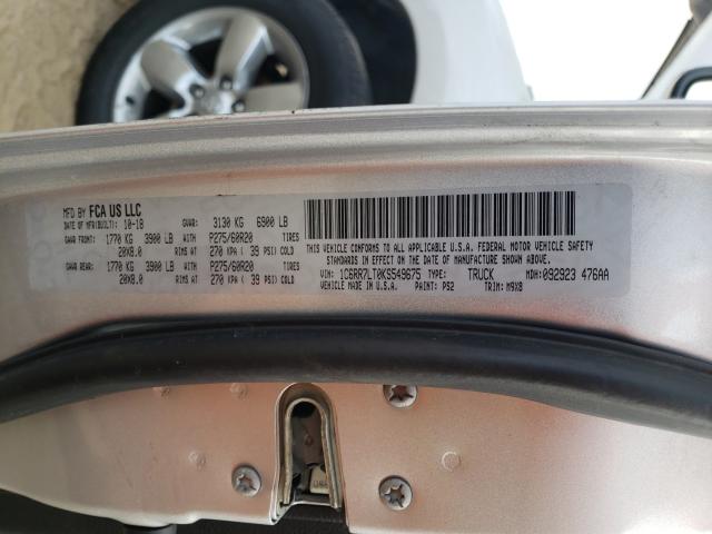 2019 RAM 1500 CLASS - 1C6RR7LT0KS549675