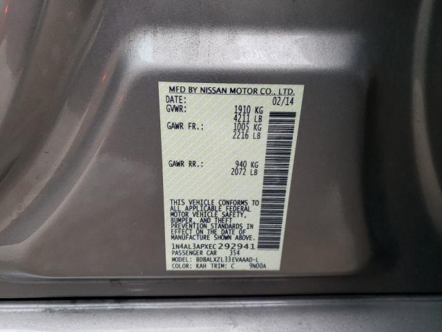 2014 NISSAN ALTIMA 2.5 - 1N4AL3APXEC292941