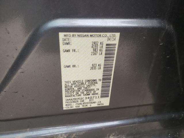 2014 NISSAN LEAF S 1N4AZ0CP1EC340711