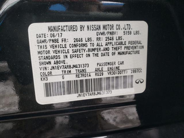 2018 INFINITI Q50 LUXE JN1EV7AR8JM431373