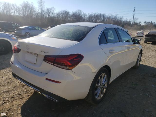 2019 MERCEDES-BENZ A 220 4MAT WDD3G4FB4KW027233