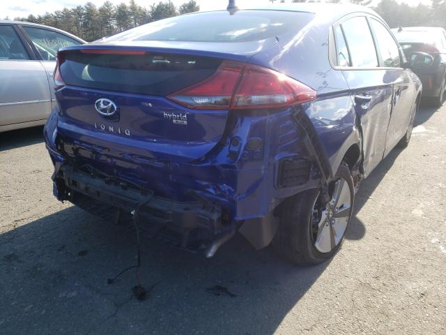 2019 HYUNDAI IONIQ BLUE KMHC65LC3KU176353