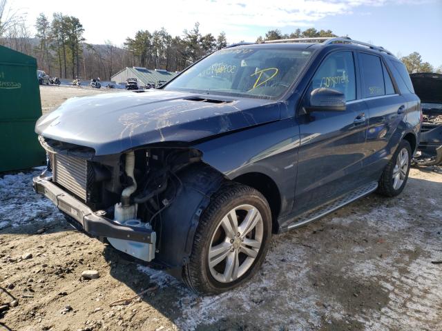 2012 MERCEDES-BENZ ML 350 BLU 4JGDA2EB8CA009723