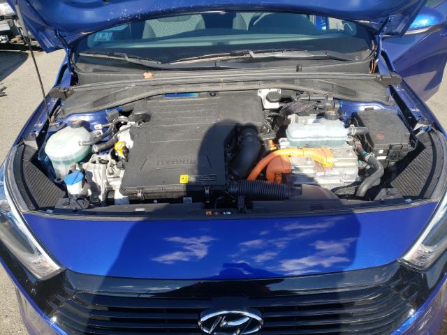 2019 HYUNDAI IONIQ BLUE KMHC65LC3KU176353