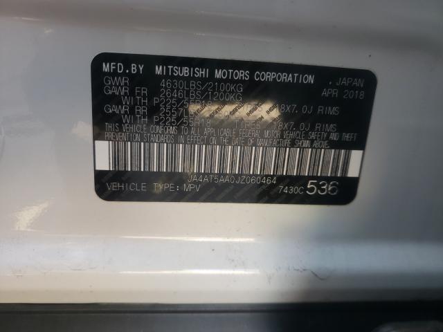 2018 MITSUBISHI ECLIPSE CR JA4AT5AA0JZ060464