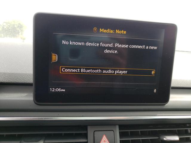 2018 AUDI A5 PREMIUM WAUWNGF57JN017838