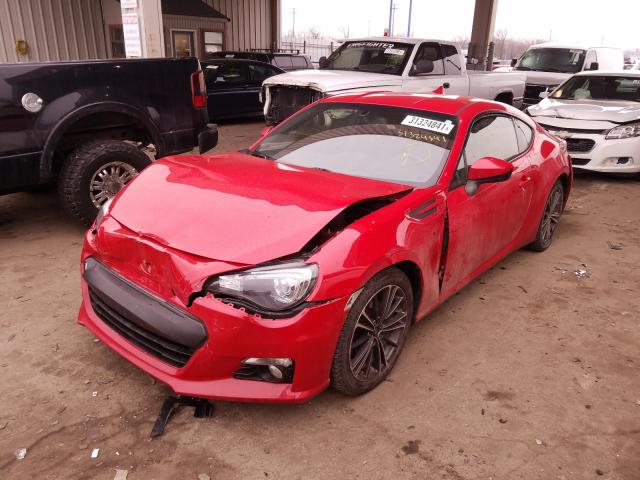 2013 SUBARU BRZ 2.0 PR JF1ZCAB12D1608702