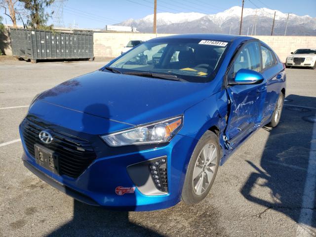 2018 HYUNDAI IONIQ KMHC65LD2JU076235