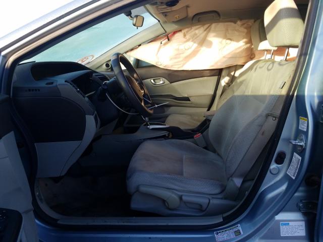 2012 HONDA CIVIC HYBR JHMFB4F22CS009567
