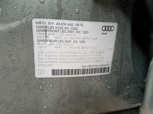 2020 AUDI Q3 PREMIUM WA1DECF34L1009413