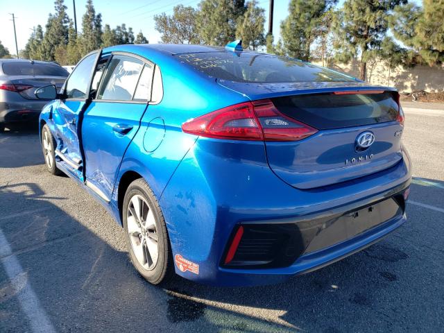 2018 HYUNDAI IONIQ KMHC65LD2JU076235