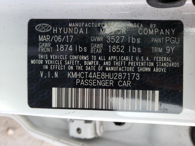 2017 HYUNDAI ACCENT SE KMHCT4AE8HU287173