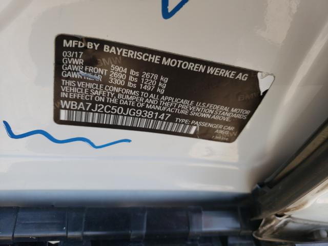 2018 BMW 740 XE WBA7J2C50JG938147